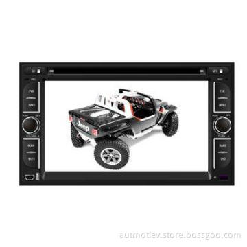 Audio GPS Double Din Multimedia System 2 Channel For Automo